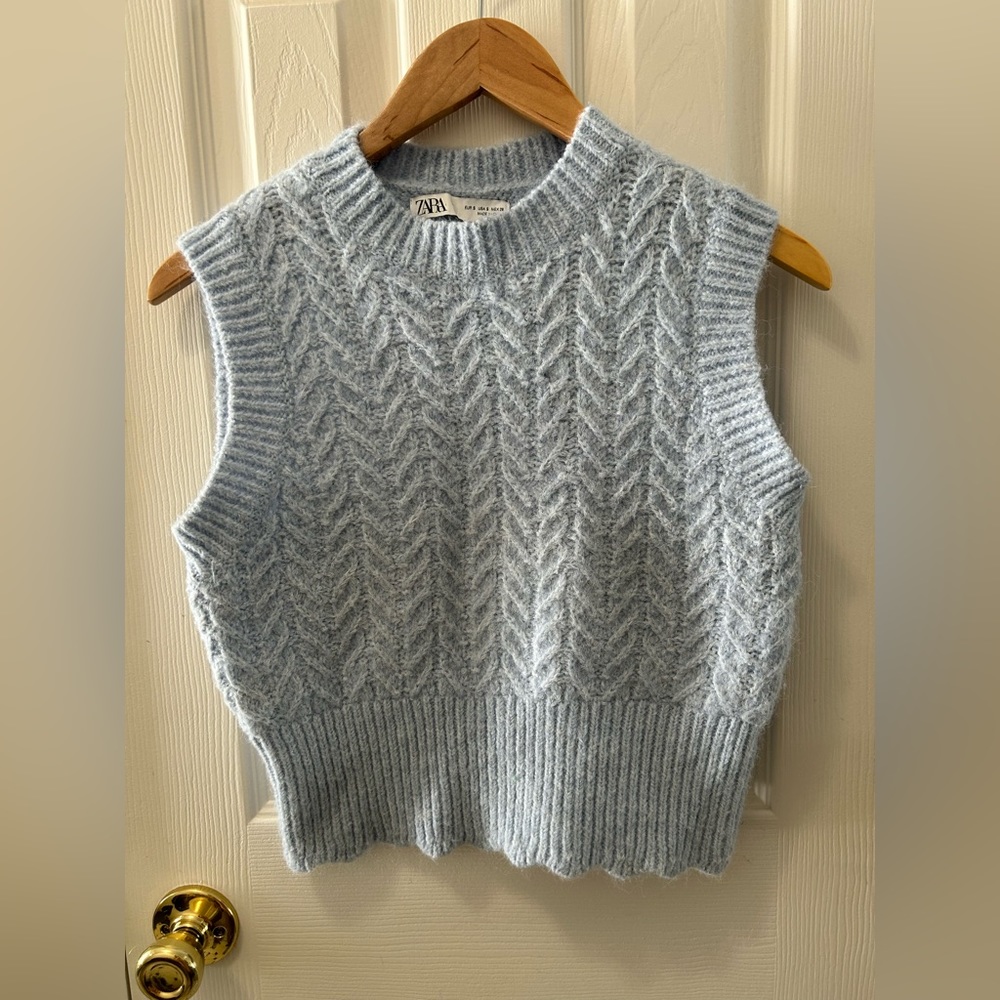 Zara sweater vest